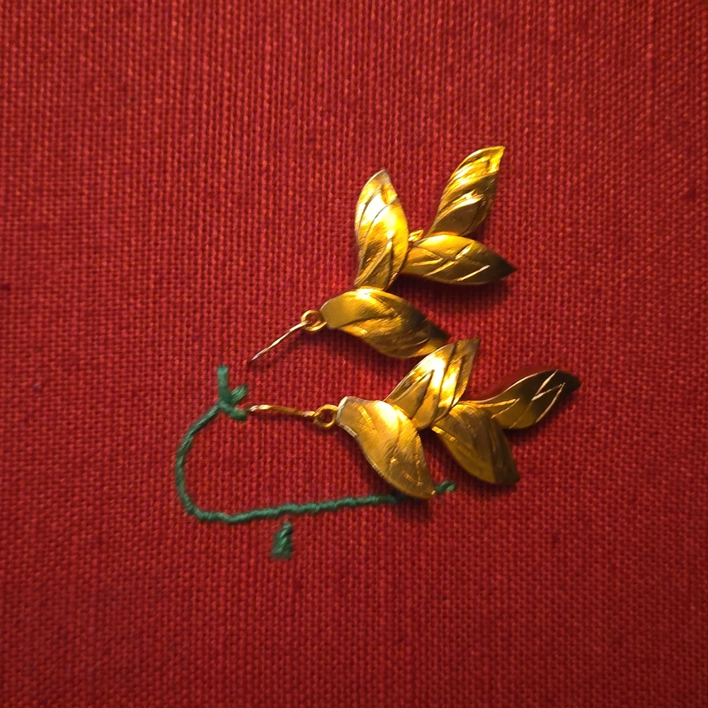 Virzi + De Luca earrings?